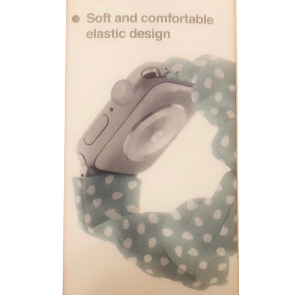 NWT - Scrunchie Band for Apple Watch - Blue
